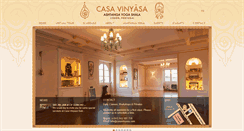 Desktop Screenshot of casavinyasa.com